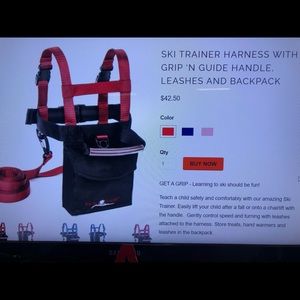Lucky Bums Ski Trainer Harness